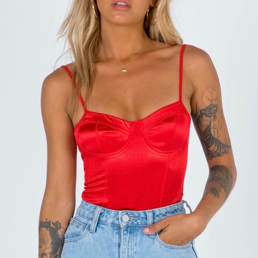 COPY - Princess Polly Be My Valentine Bodysuit
